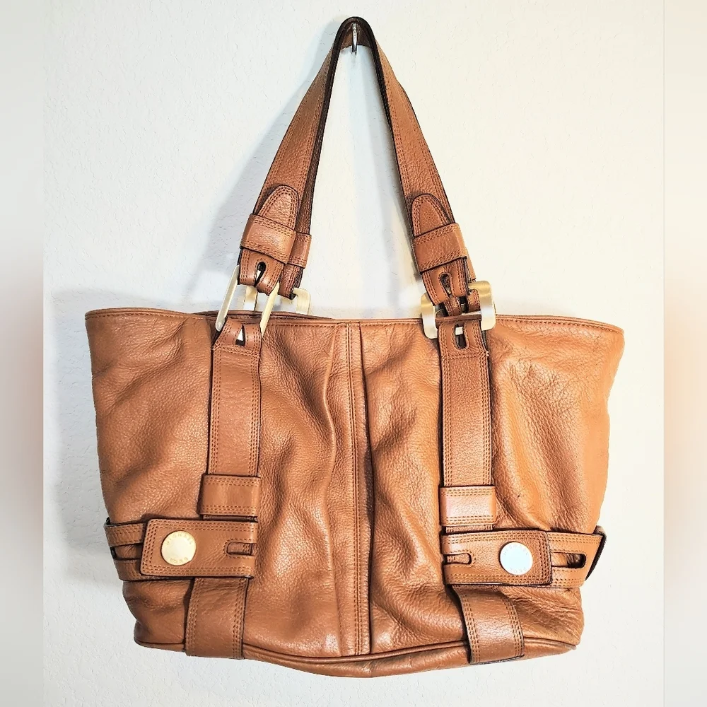 Michael Kors Tan Leather Tote Bag